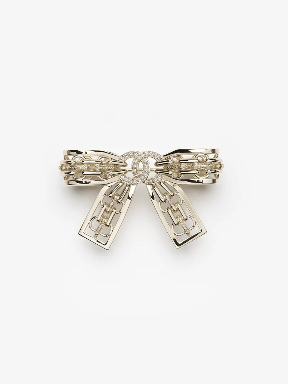 [Marin]Broche nœud creux 25K