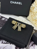 [Marin]Broche nœud creux 25K