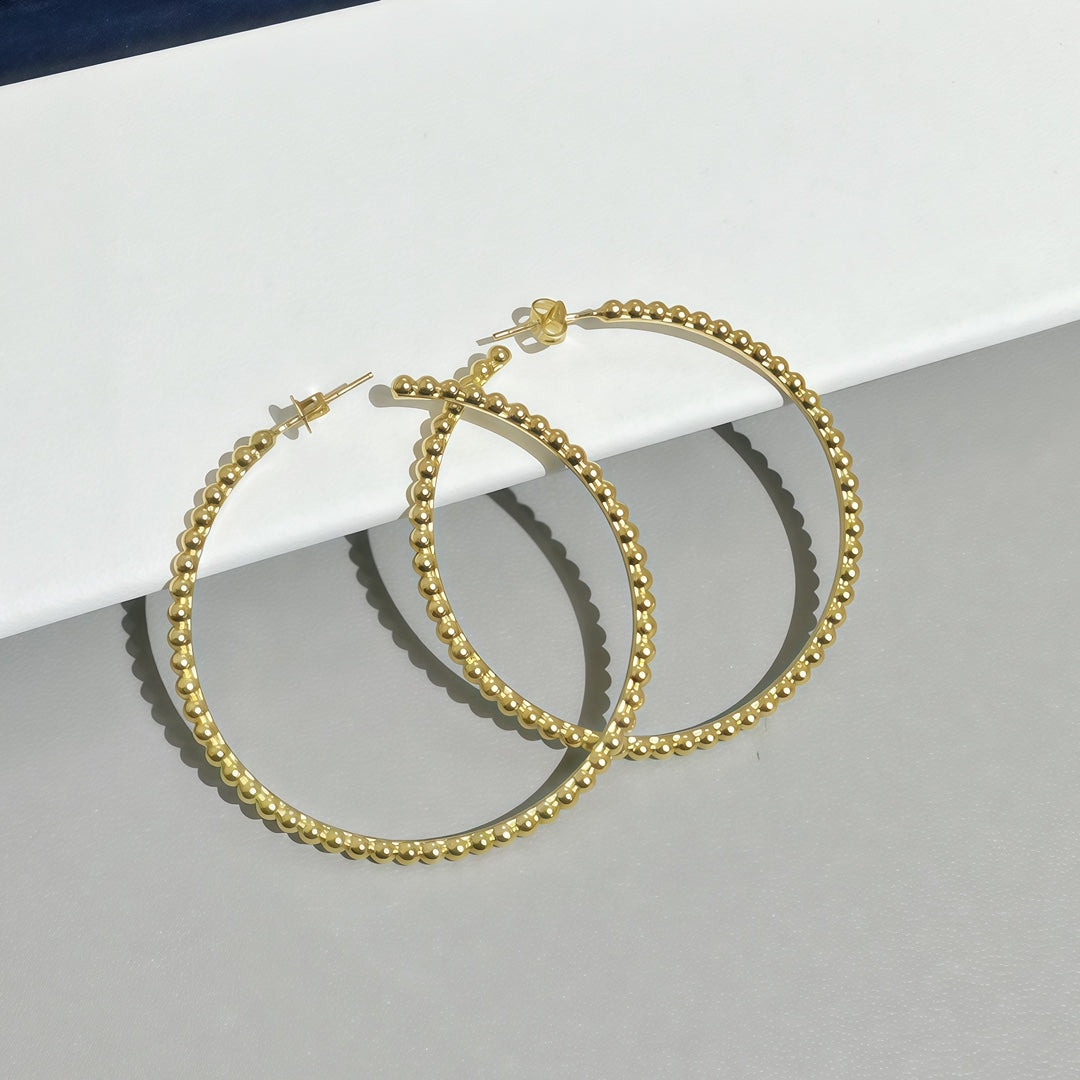 [Marin-Jewelry]スムースビーズ スタッドピアス