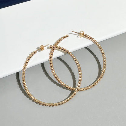 [Marin-Jewelry]スムースビーズ スタッドピアス