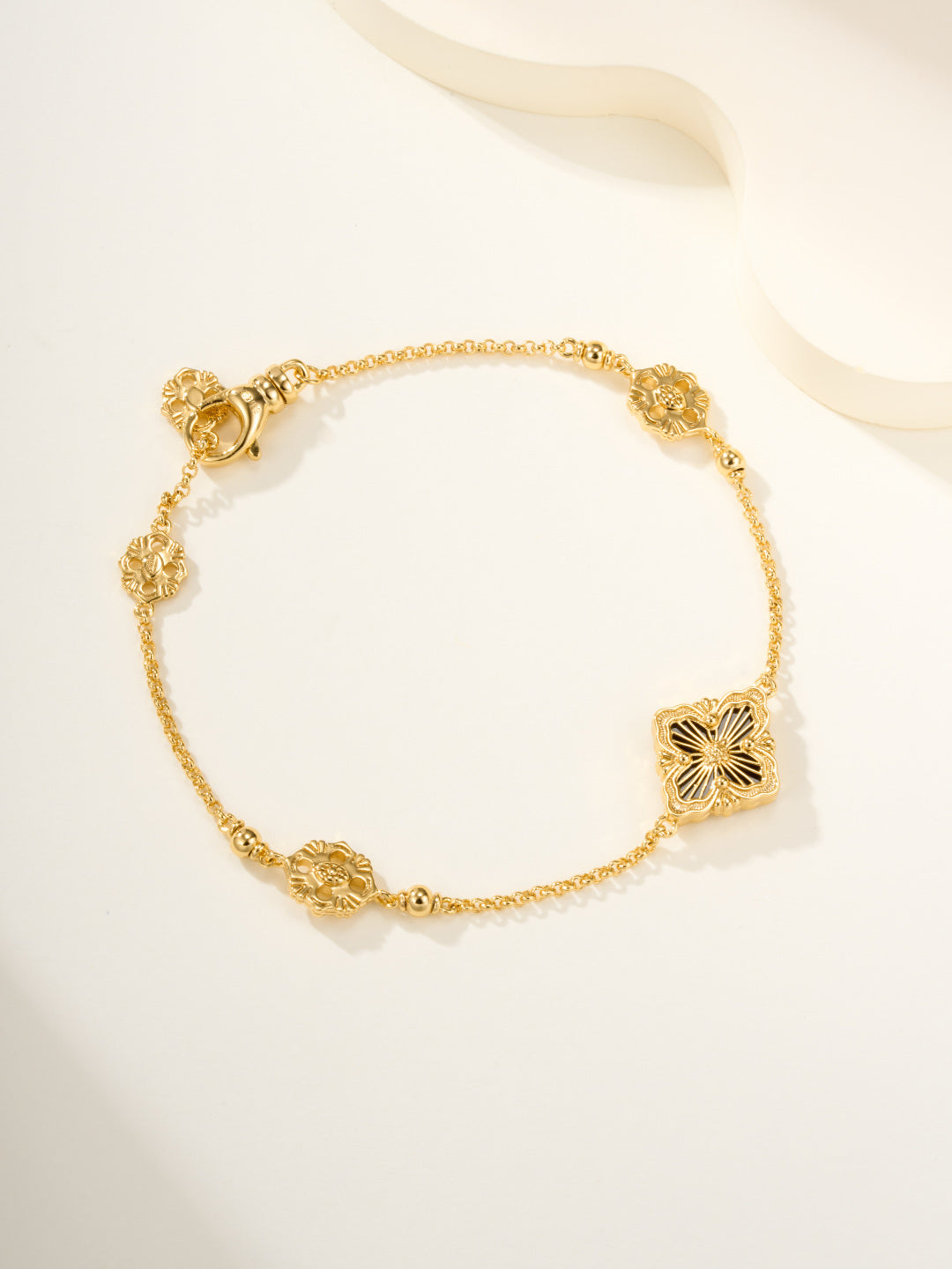 [Marin]B.C.L ENAMELED One-Flower Bracelet（Various Colors)