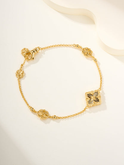 [Marin]B.C.L ENAMELED One-Flower Bracelet（Various Colors)