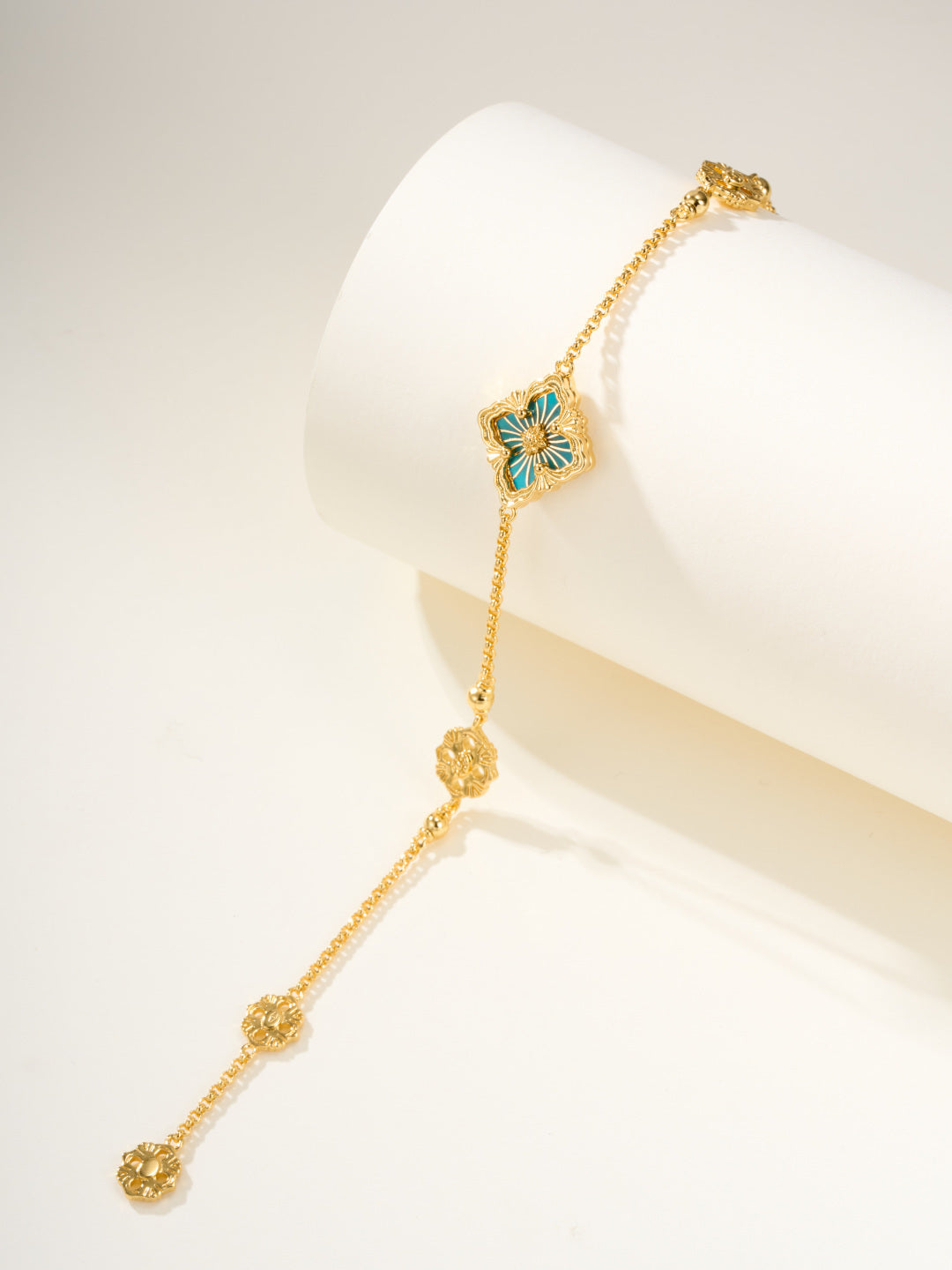 [Marin]B.C.L ENAMELED One-Flower Bracelet（Various Colors)