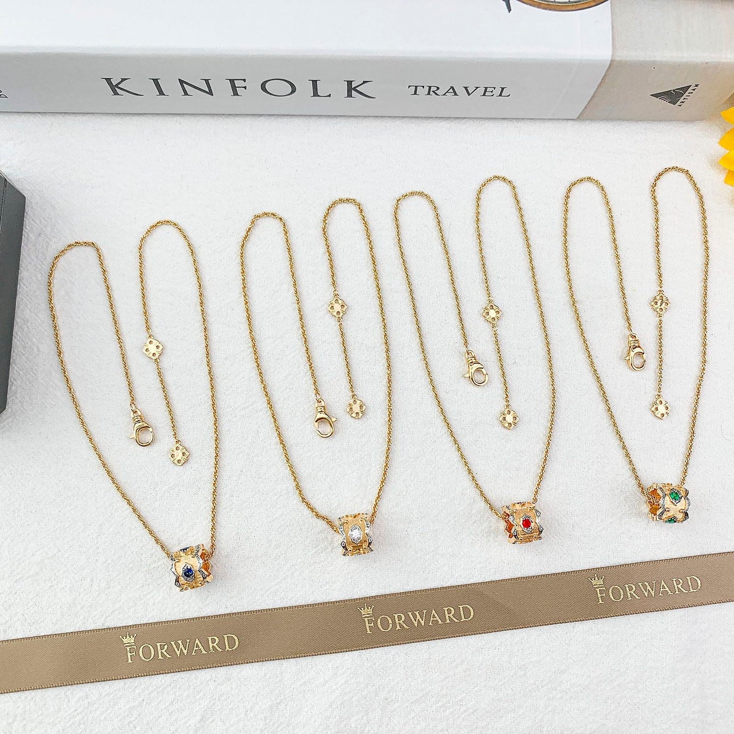 [Marin] B.C.L “Little Waist” Enamel  NECKLACE（Various colors