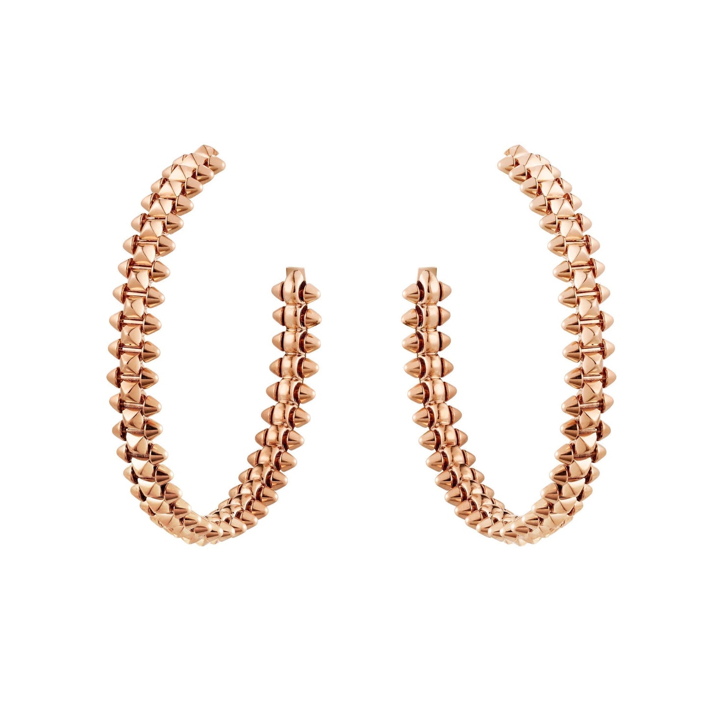 [Marin-Jewelry]CLASH LARGE HOOP EARRINGS