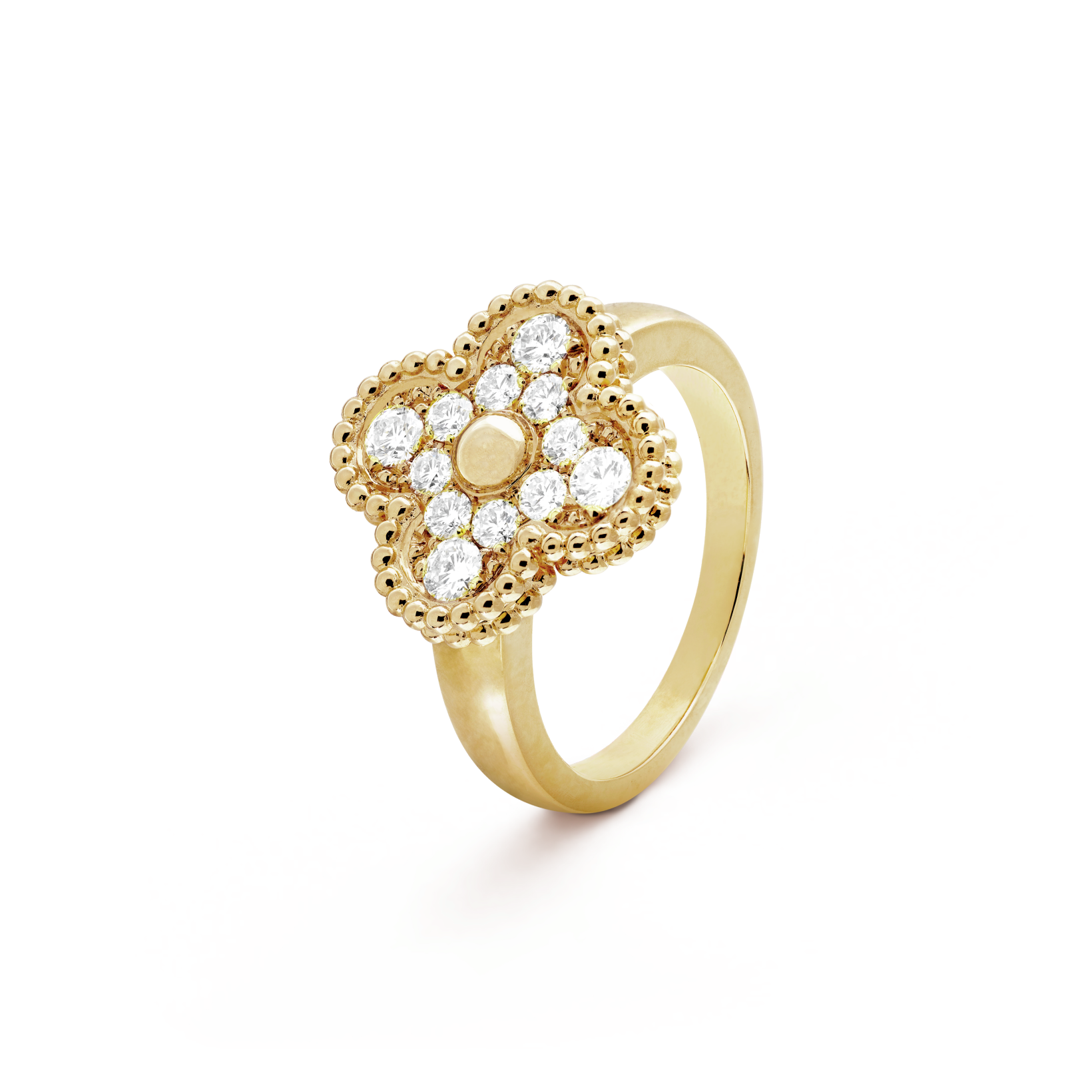 [Marin]CLOVER DIAMOND RING