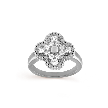 [Marin]CLOVER DIAMOND RING