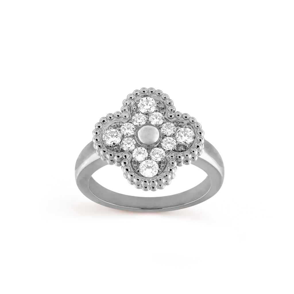 [Marin]CLOVER DIAMOND RING