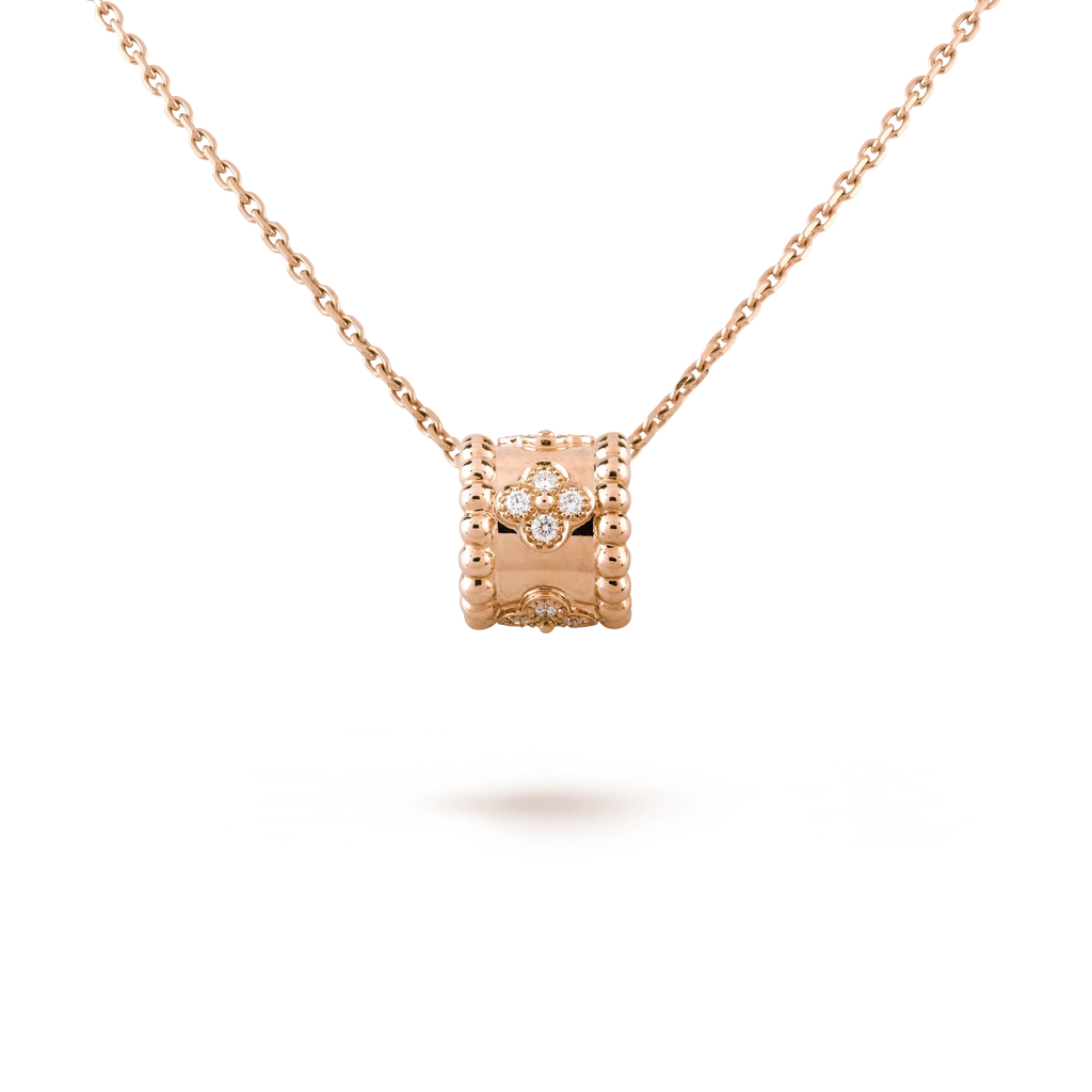 [Marin]PERLEE PEDANT NECKLACE GOLD / ROSE GOLD