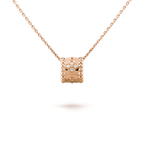[Marin]PERLEE PEDANT NECKLACE GOLD / ROSE GOLD