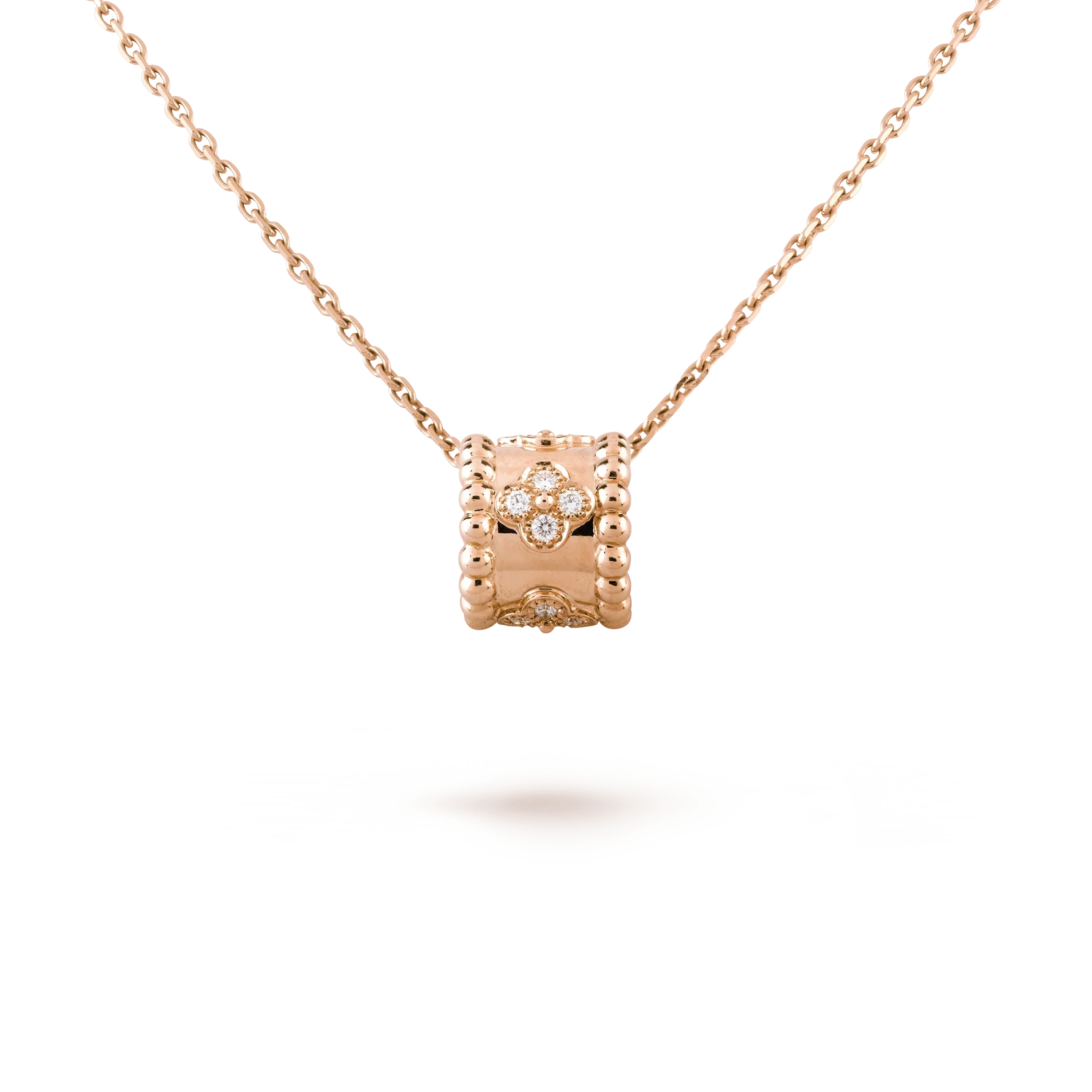 [Marin]PERLEE PEDANT NECKLACE GOLD / ROSE GOLD