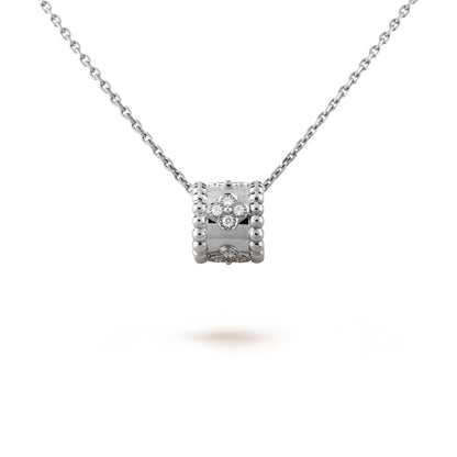 [Marin]PERLEE PEDANT SIVLER DIAMOND NECKLACE