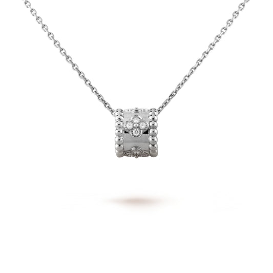 [Marin]PERLEE PEDANT SIVLER DIAMOND NECKLACE
