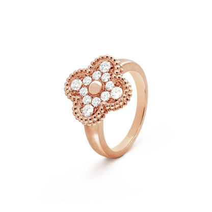 [Marin-Jewelry]CLOVER DIAMOND RING