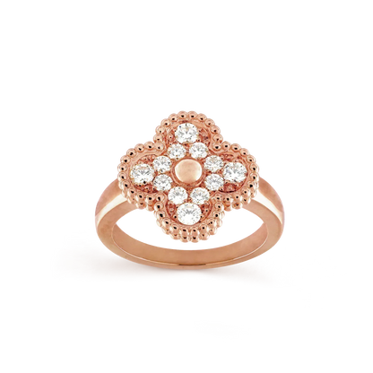 [Marin-Jewelry]CLOVER DIAMOND RING