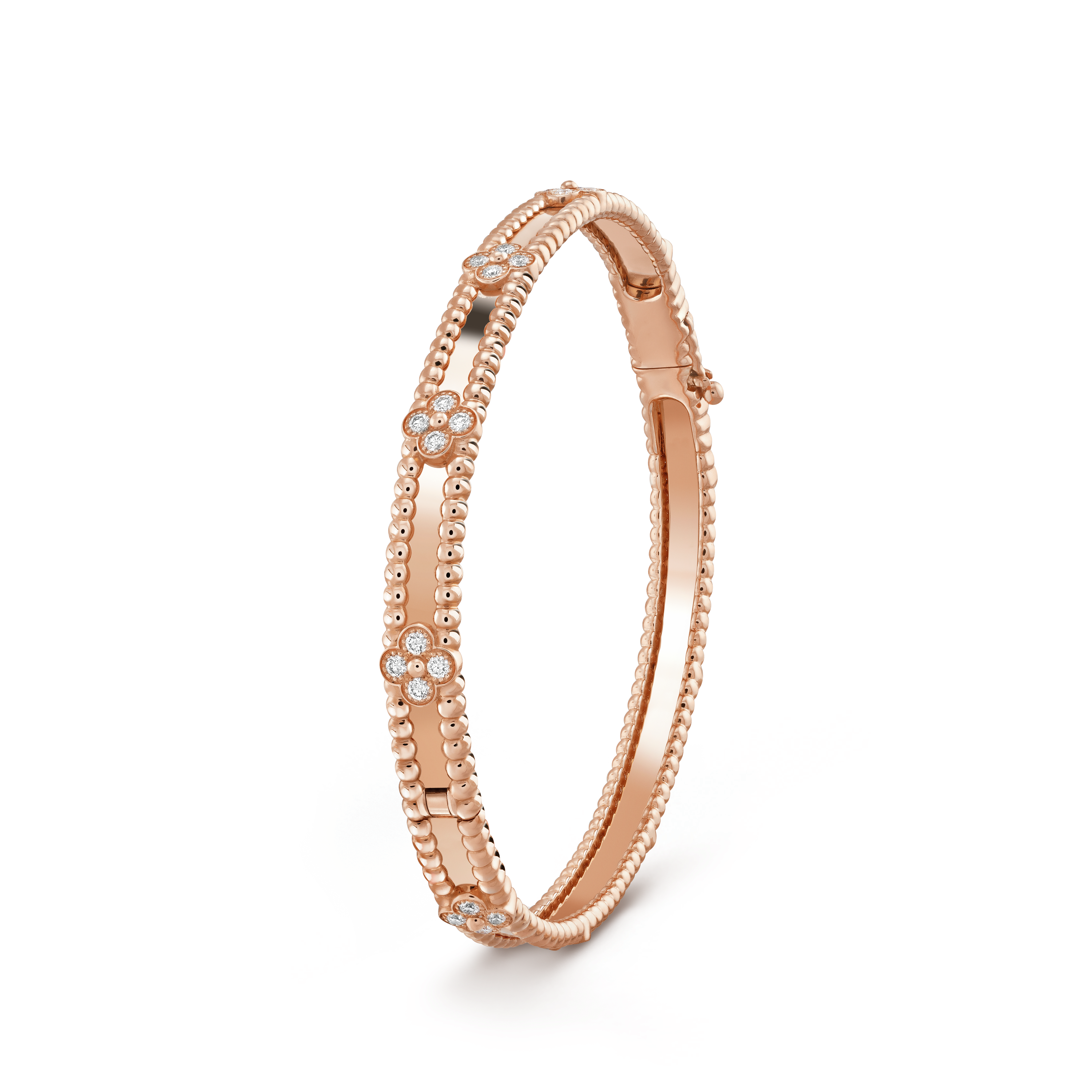[Marin]CLOVER BRACELET 4MM DIAMONDS