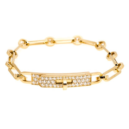 [Marin-Jewelry]CHAINE BRACELET SMALL MODEL DIAMOND