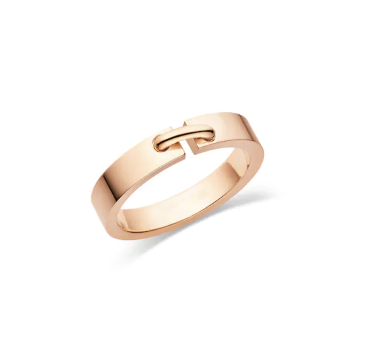 [Marin]BAGUE ALLIANCE LIENS VIDENCE 4MM