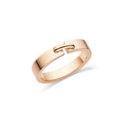 [Marin]BAGUE ALLIANCE LIENS VIDENCE 4MM
