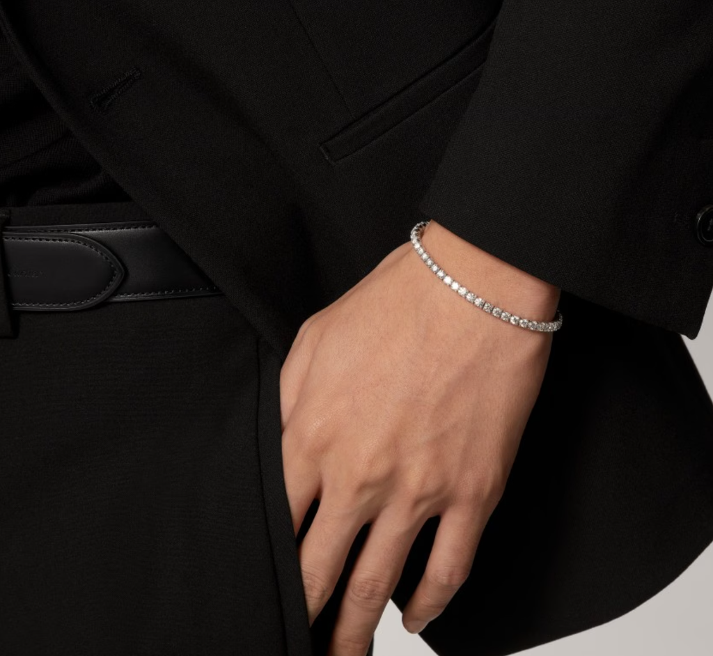 [Marin]  CLASSIC BASEBALL BRACELAT, 52 DIAMOND