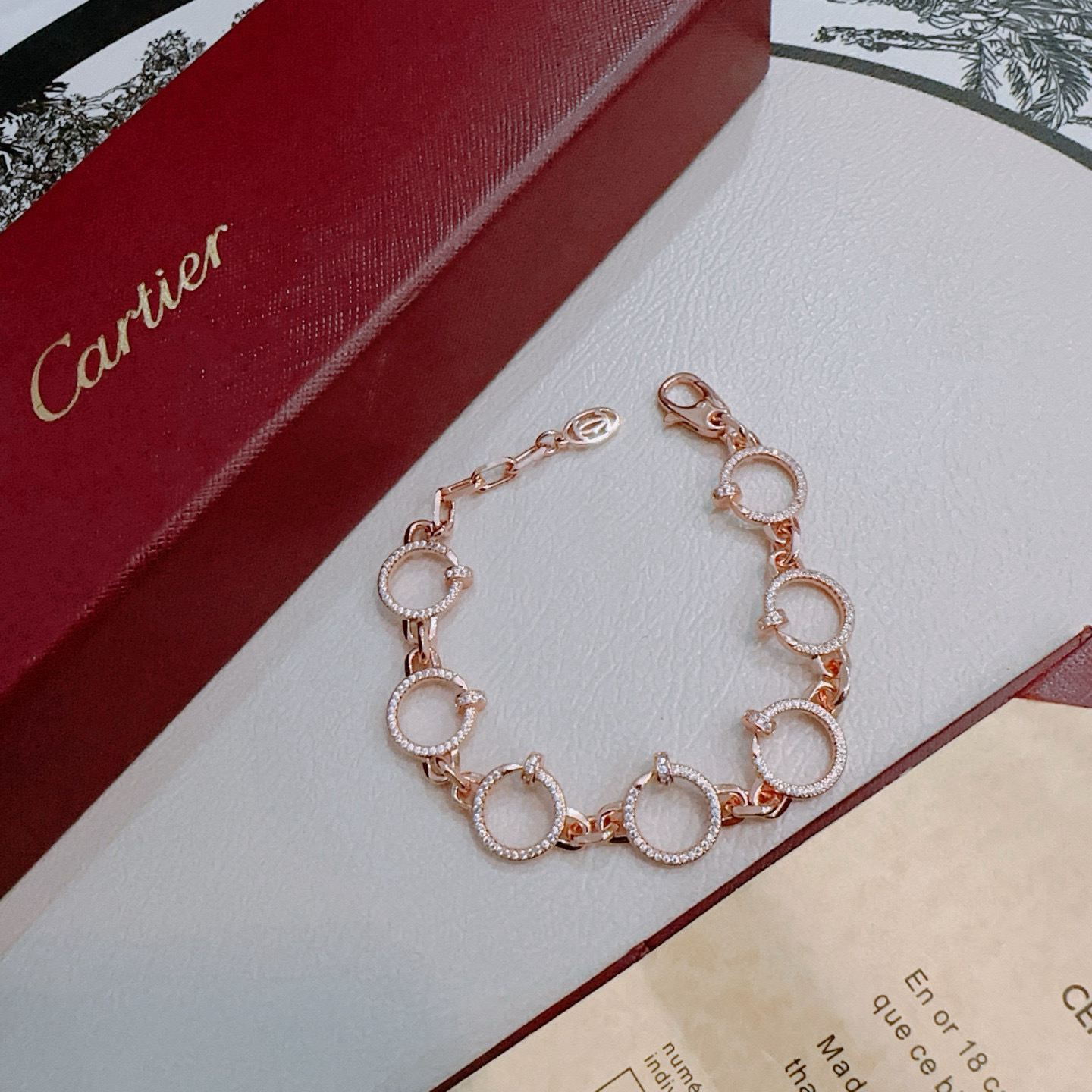 [Marin Jewelry] LOVE&JUSTE BRACELET DIAMONDS