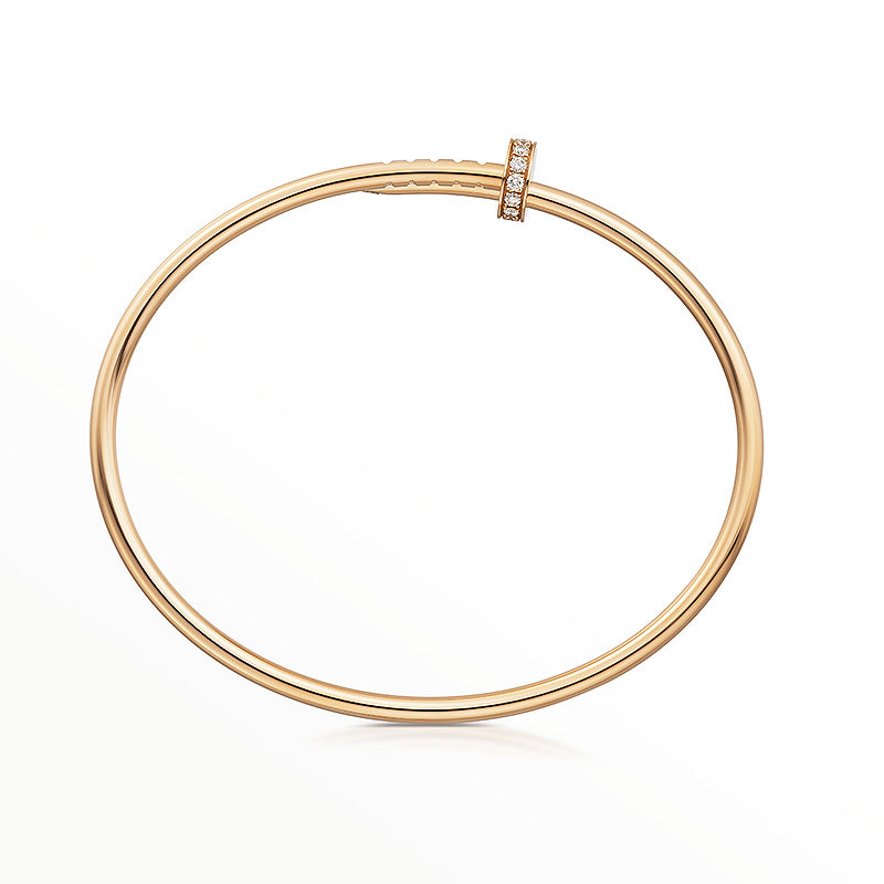 [Marin-Jewelry]JUSTE BRACELET 2.5MM DIAMONDS