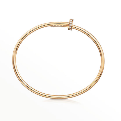 [Marin-Jewelry]JUSTE BRACELET 2.5MM DIAMONDS