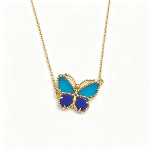 [Marin]  2026 NEW LUCKY BUTTERFLY 1 MOTIFS NECKLACE