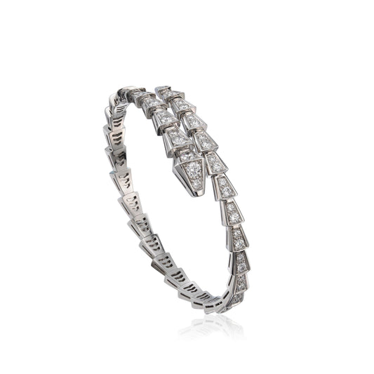 [Marin]SERPENTI BRACELET 6MM SILVER DIAMOND