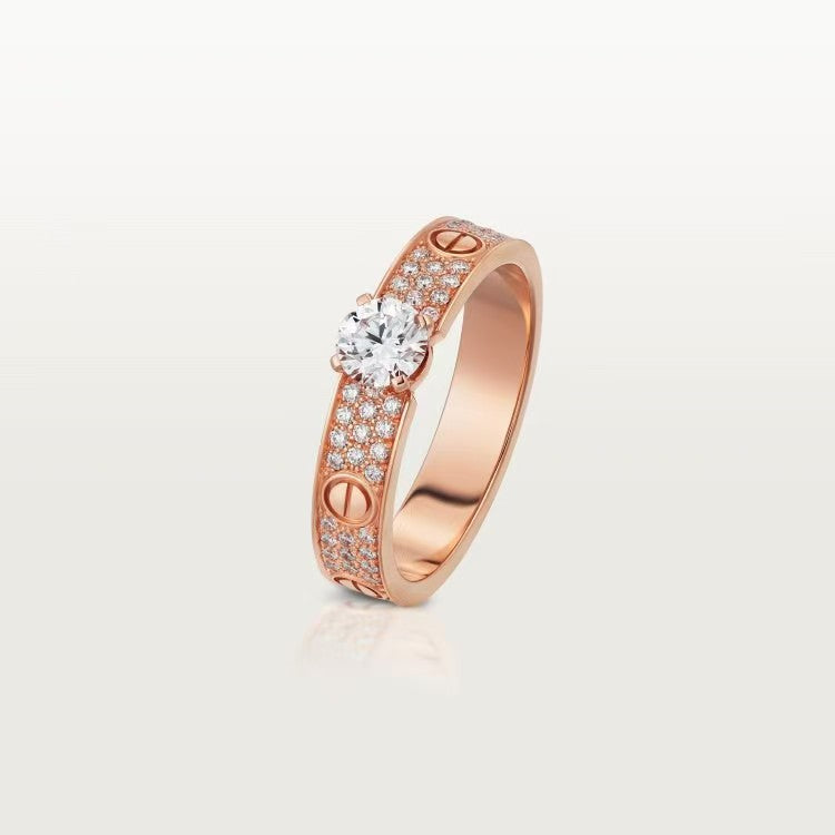 [Marin]Bague diamant Ciel Étoilé