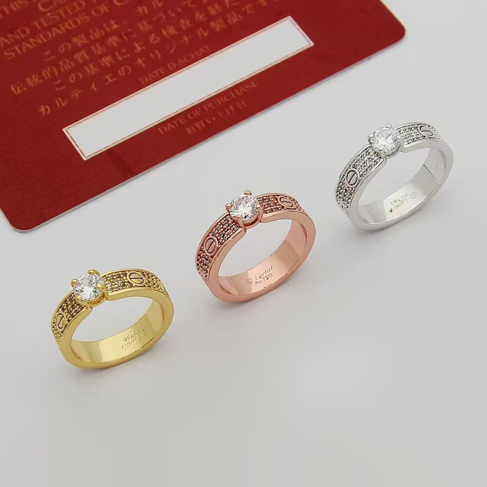 [Marin]Starry Sky Diamond Ring