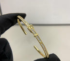 [?Marin]DIAMOND-ENCRUSTED BRACELET THREE COLORS