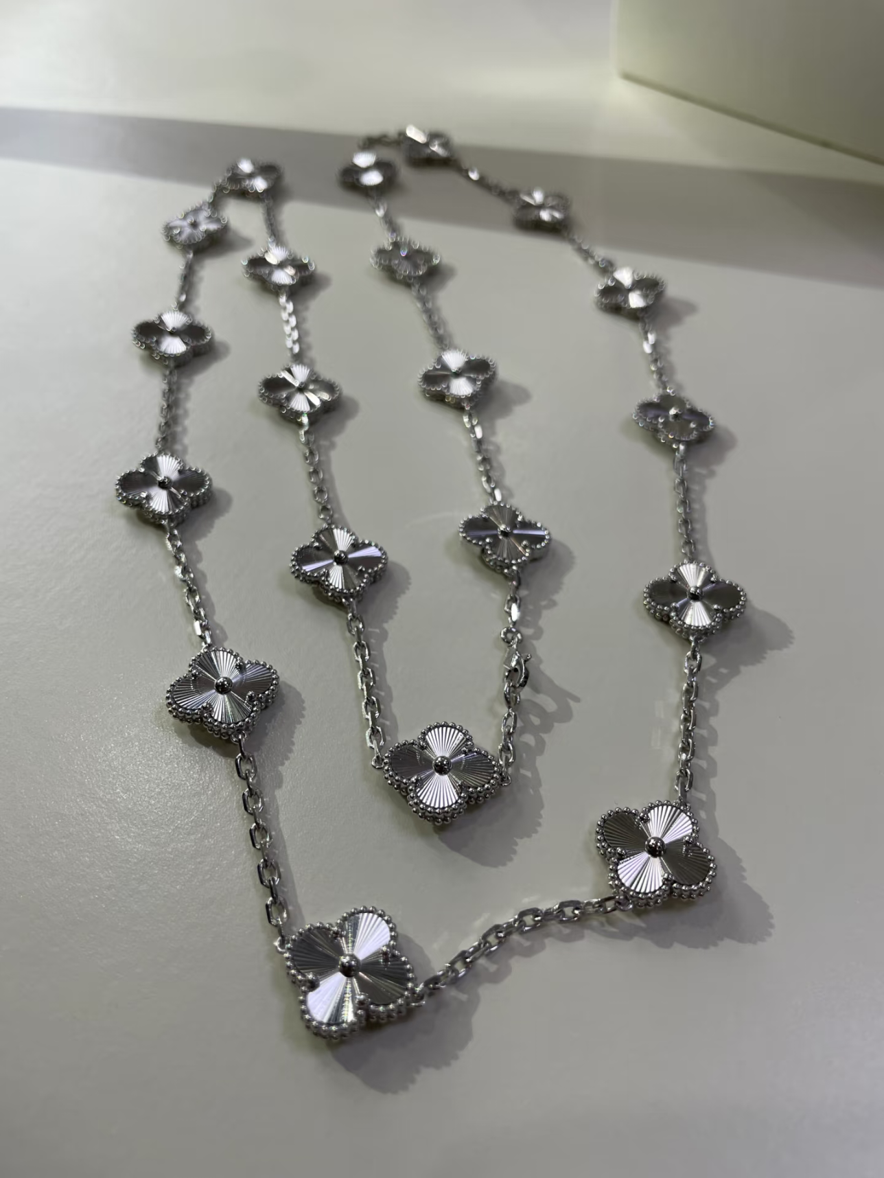 [Marin-Jewelry]CLOVER 20 MOTIFS SILVER LASER