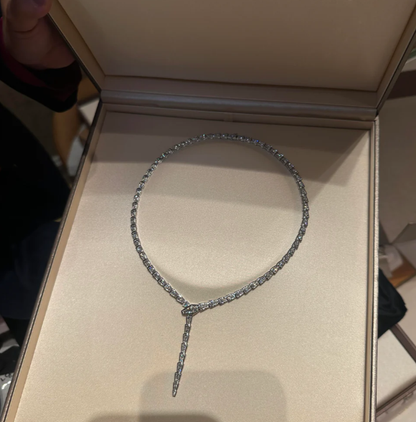 [Marin]NEW！SERPENT DIAMOND NECKLACE