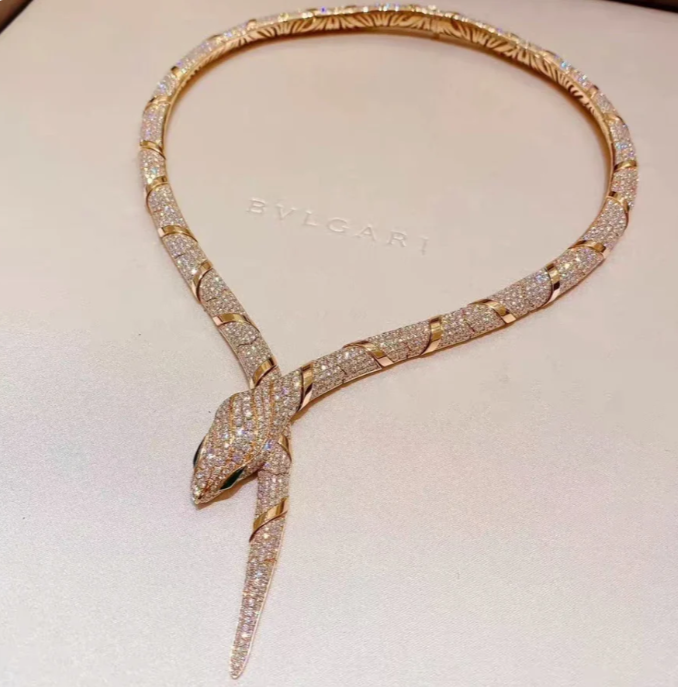 [Marin]HAUTE COUTURE GOLD SERPENTI NECKLACE