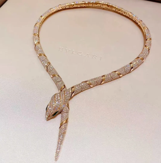 [Marin]HAUTE COUTURE GOLD SERPENTI NECKLACE