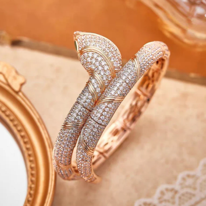 [Marin]HAUTE COUTURE GOLD SERPENTI BRACELET