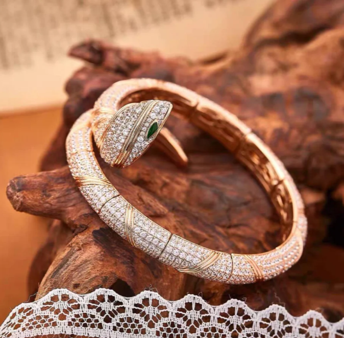 [Marin]HAUTE COUTURE GOLD SERPENTI BRACELET
