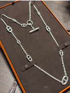 [Marin]Chaîne de Chandail Argent Classique