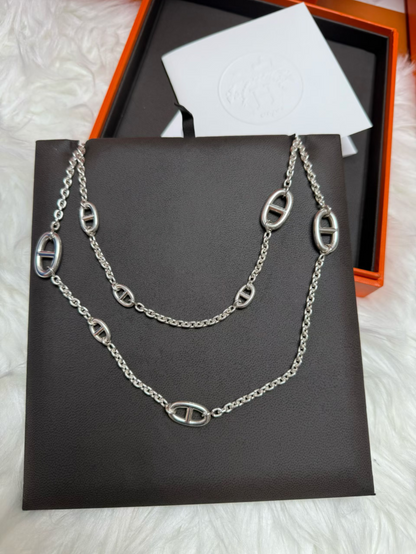 [Marin-Jewelry]Classic Silver Sweater Chain