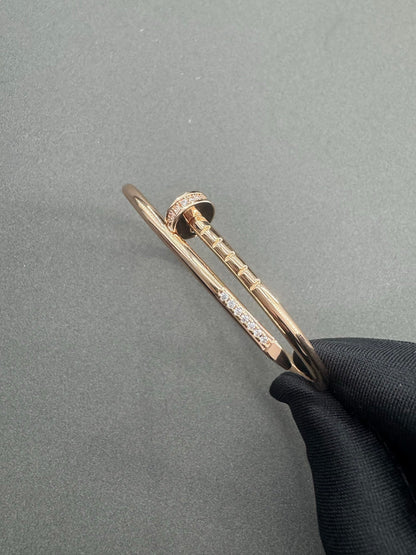 [Marin-Jewelry]JUSTE BRACELET 2.5MM  DIAMONDS2
