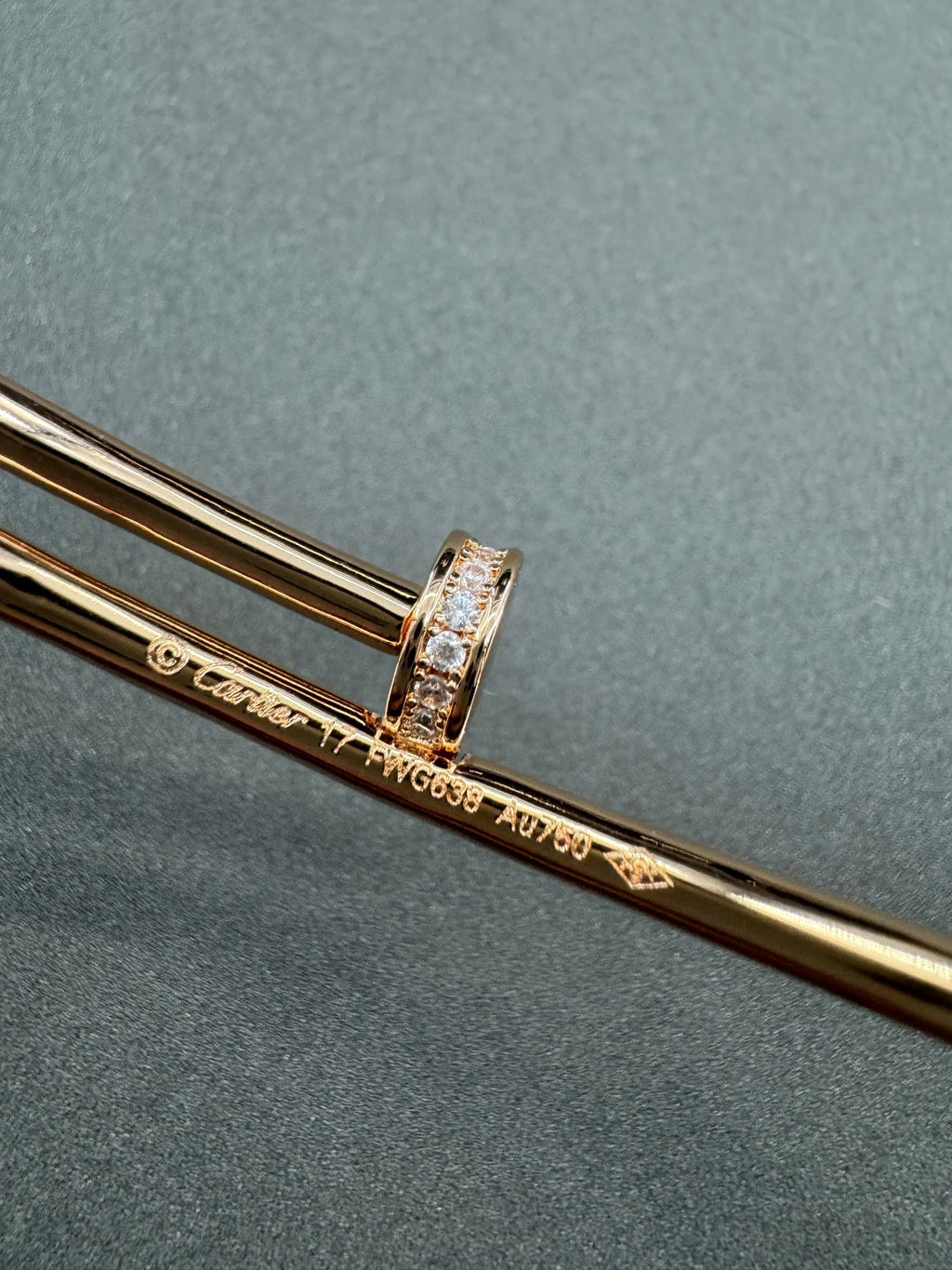 [Marin]JUSTE BRACELET 2.5MM  DIAMANTS2