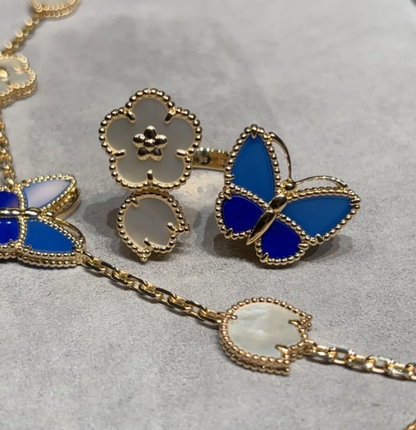 [Marin-Jewelry]NEW TWIN BUTTERFLY LUCKY RING