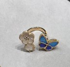 [Marin]NEW TWIN BUTTERFLY LUCKY RING