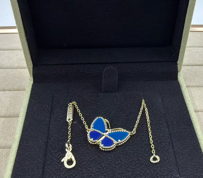 [Marin-Jewelry]バタフライブルーネックレス