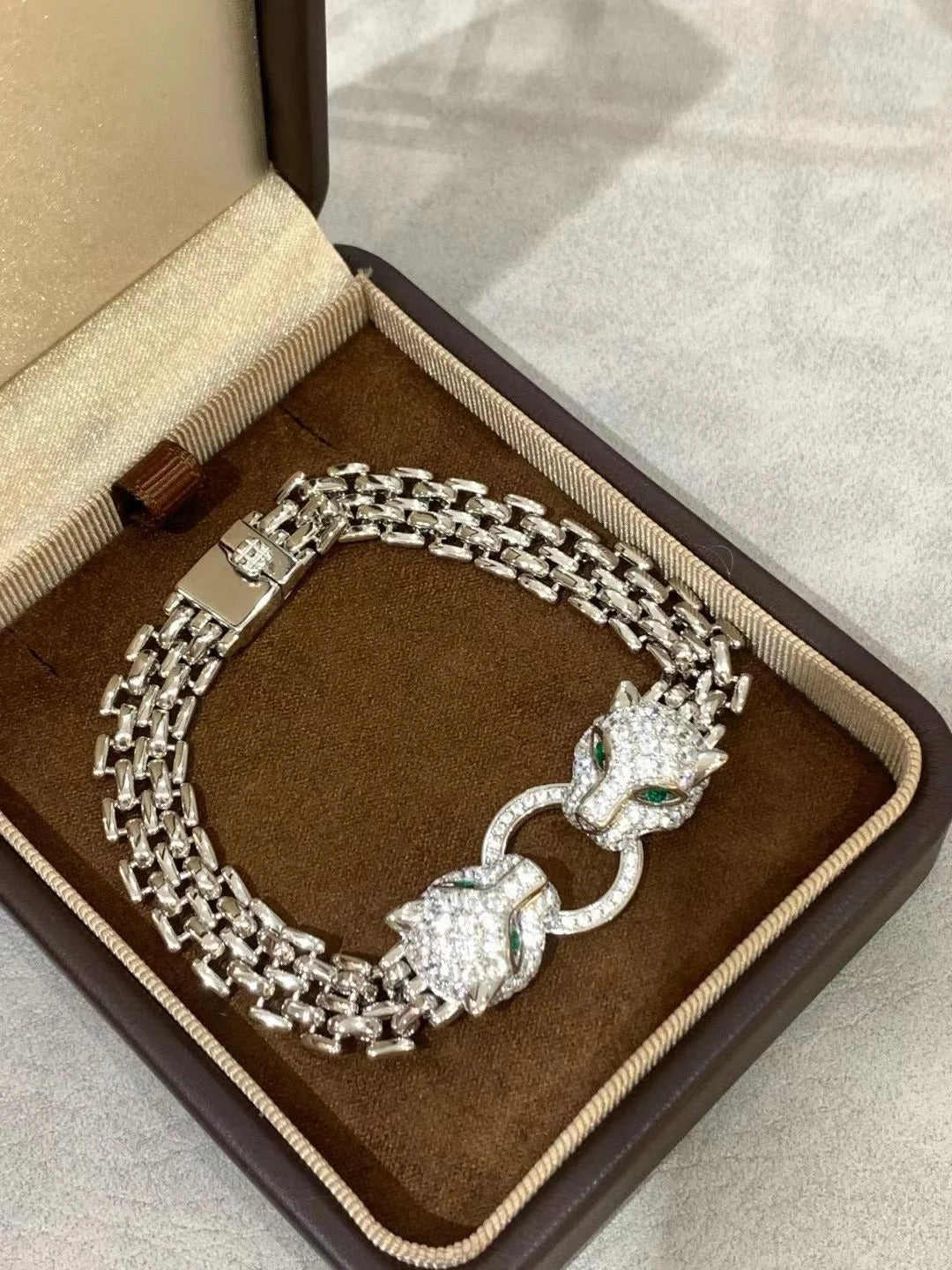 [Marin-Jewelry] ダブルパンサーブレスレット