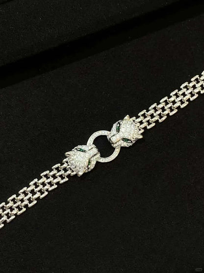[Marin-Jewelry] ダブルパンサーブレスレット