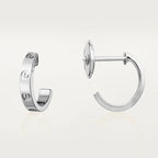 [Marin]LOVE EARRINGS 2.65MM SILVER