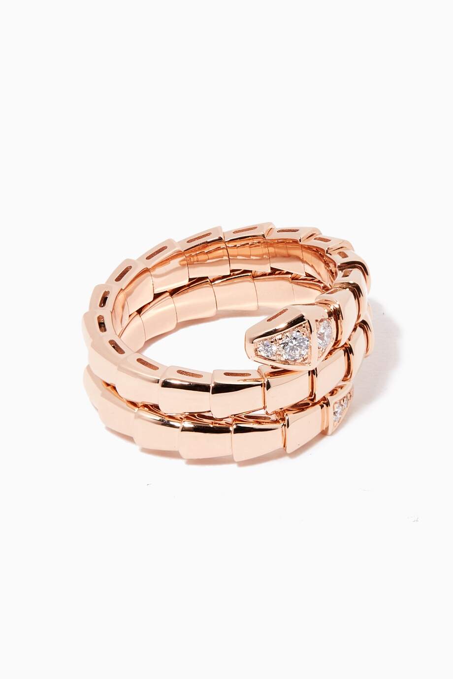 [Marin]SERPENTS DOUBLE ROW DIAMOND RING