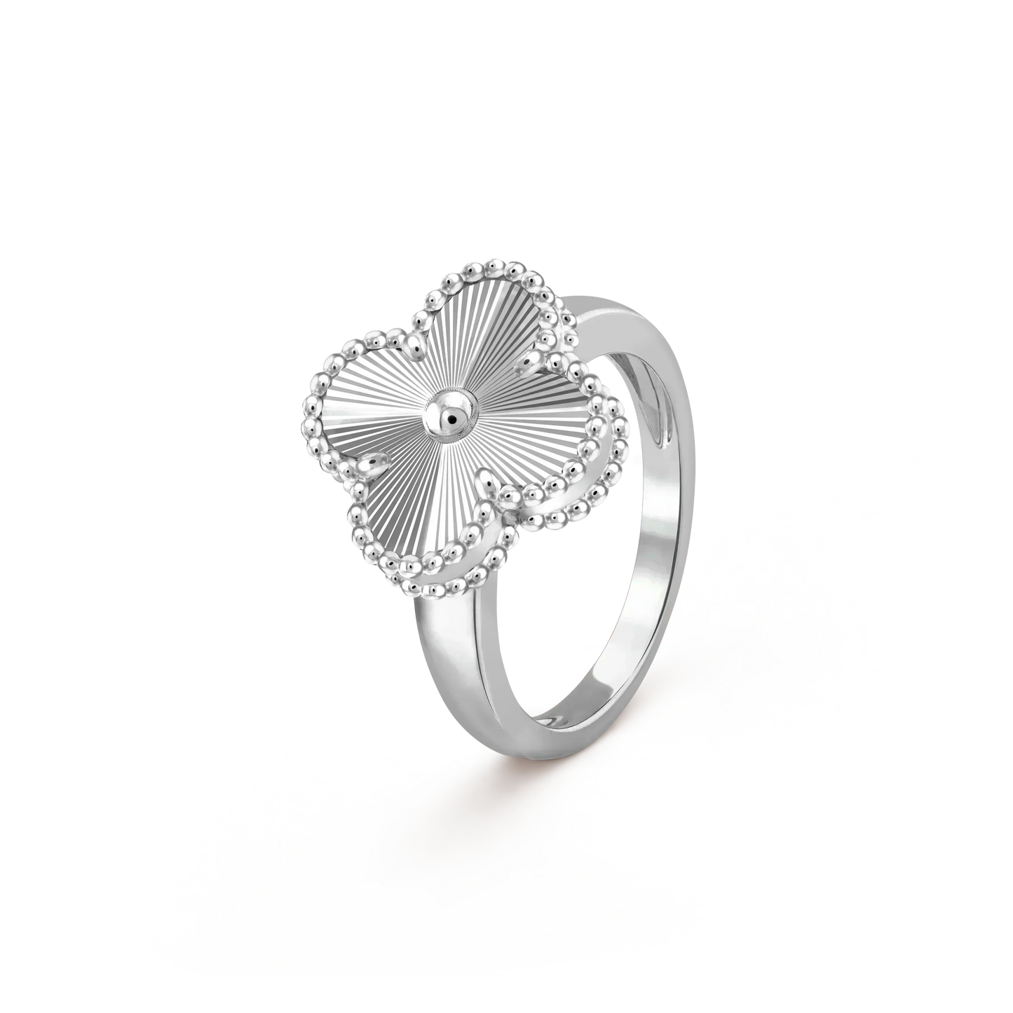 [Marin-Jewelry]CLOVER SILVER RING
